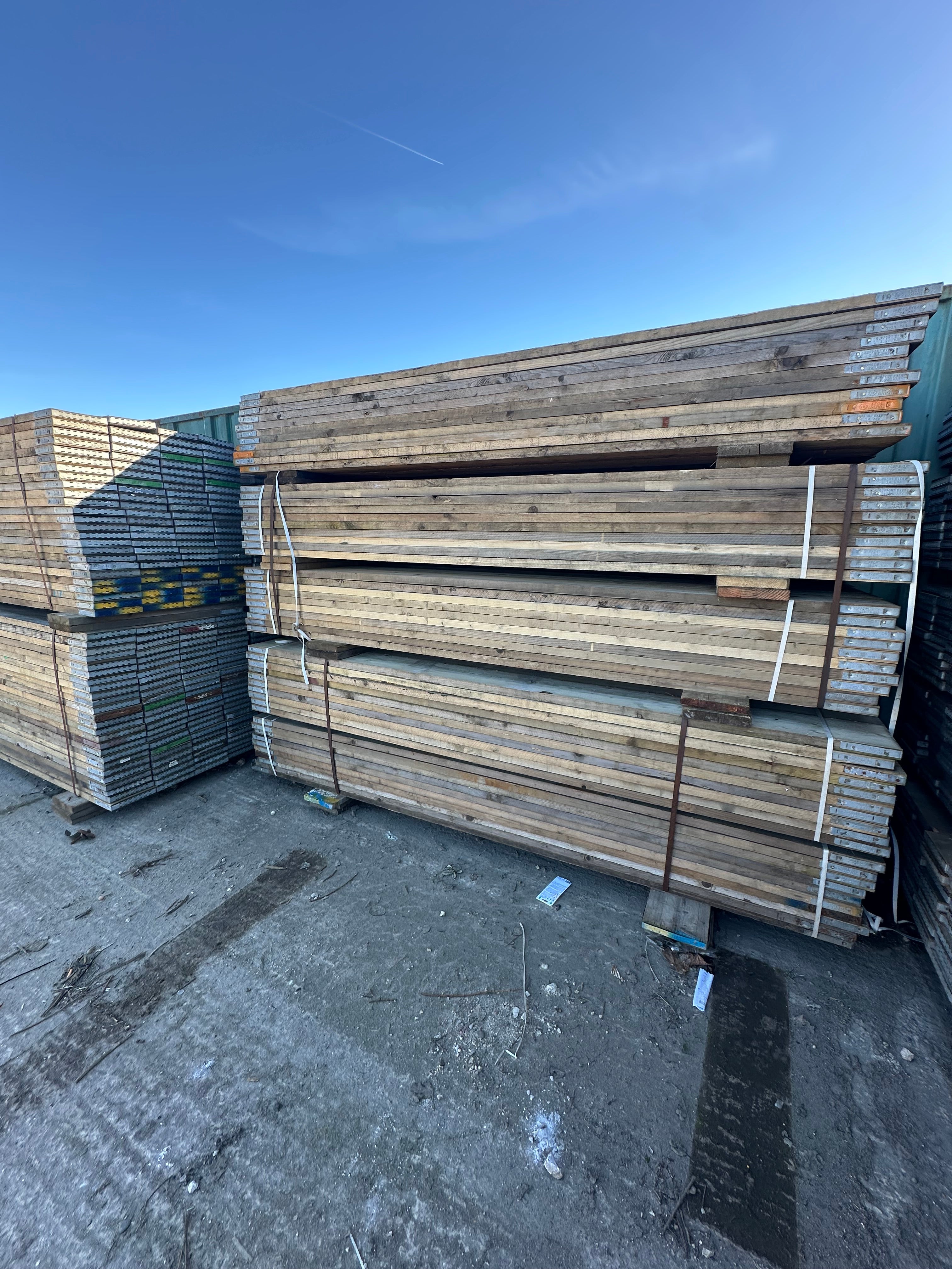 10ft (3.0m) Reclaimed Scaffold Board
