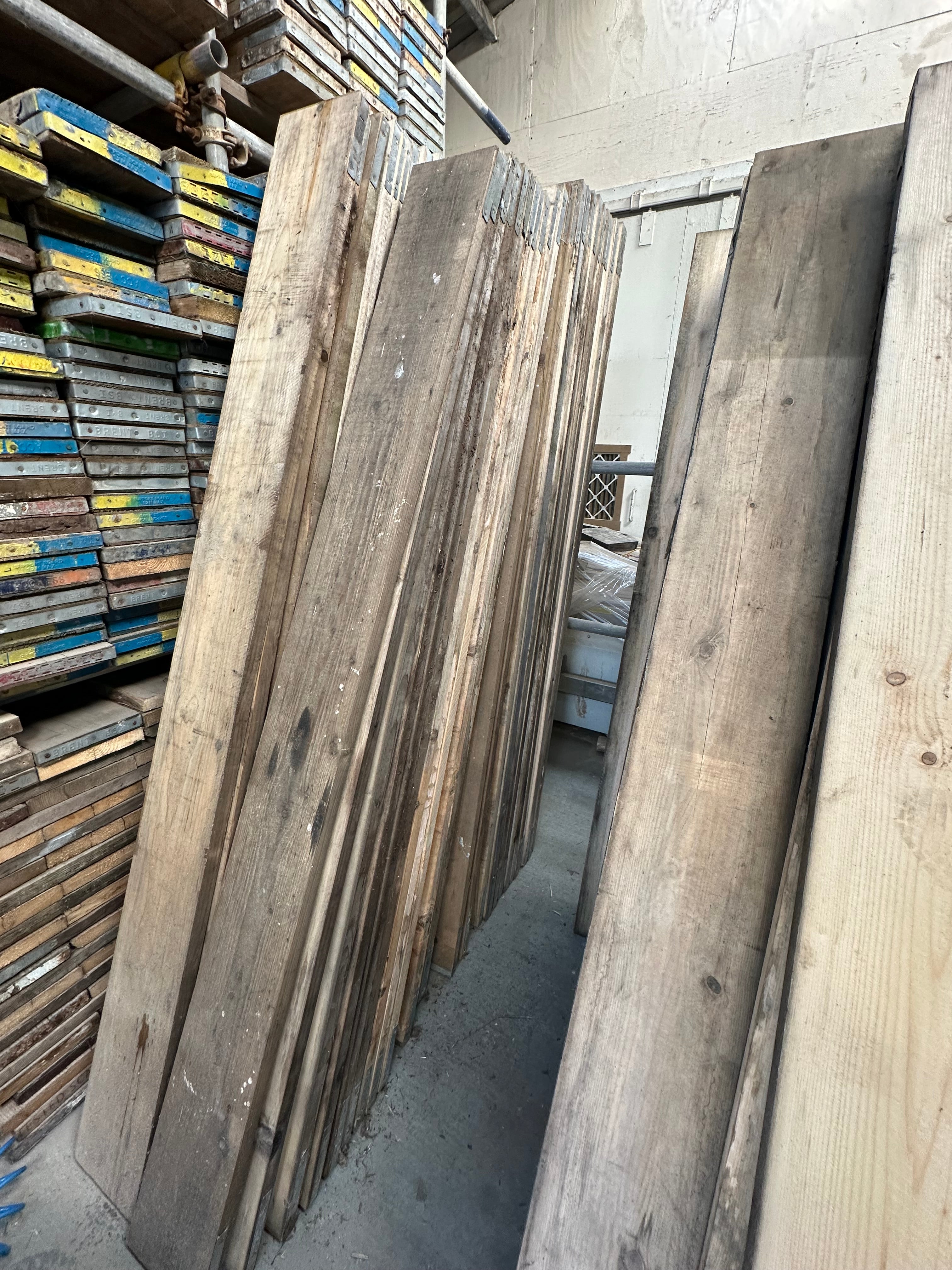7ft (2.1m) Reclaimed Scaffold Board